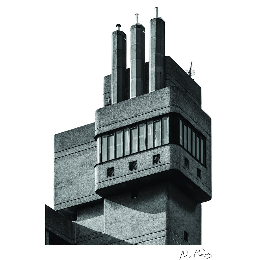 Brutalist Architecture T-Shirt Glenkerry by Nick Miners